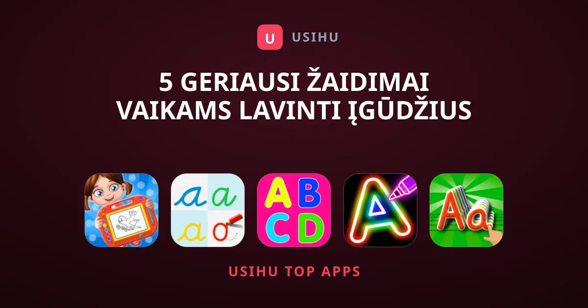 5 Geriausi Žaidimai Vaikams Lavinti Įgūdžius Ir Vaizduotę
